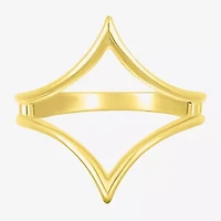 Womens 19MM 10K Gold Round Band