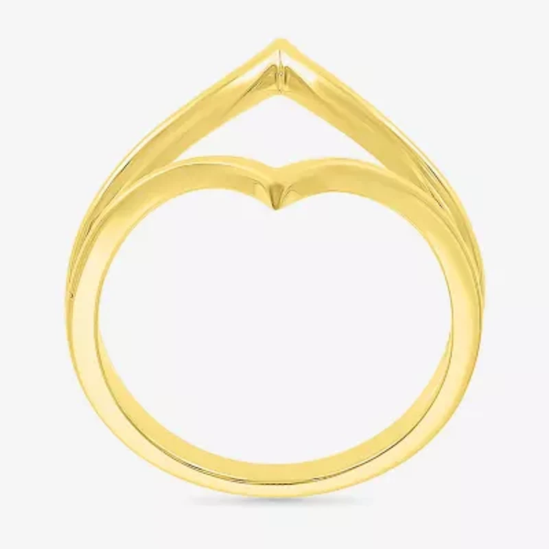 Womens 19MM 10K Gold Round Band