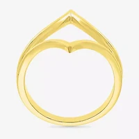 Womens 19MM 10K Gold Round Band