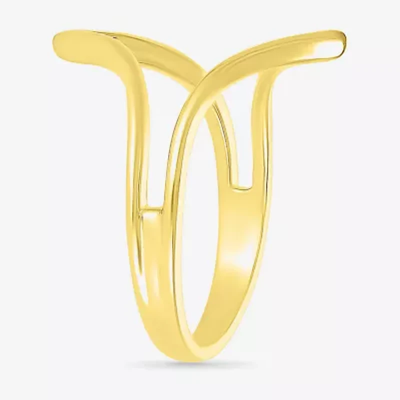 Womens 19MM 10K Gold Round Band