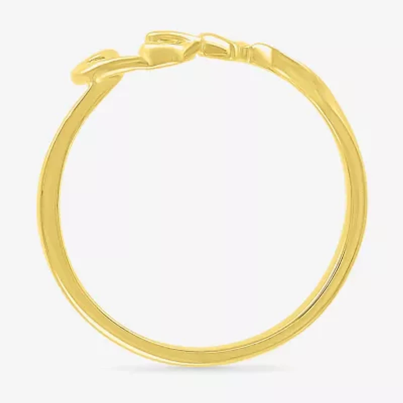 Womens 6.5MM 10K Gold Round Band