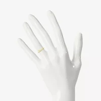Womens 6.5MM 10K Gold Round Band