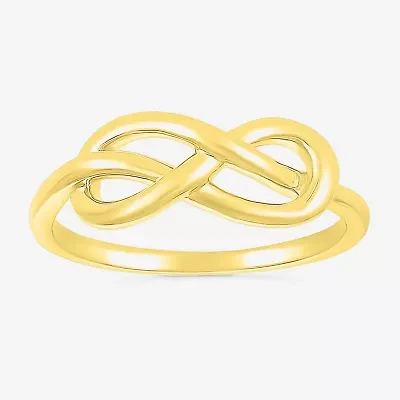 Womens 6.5MM 10K Gold Infinity Band