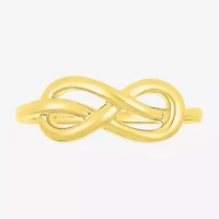Womens 6.5MM 10K Gold Infinity Band