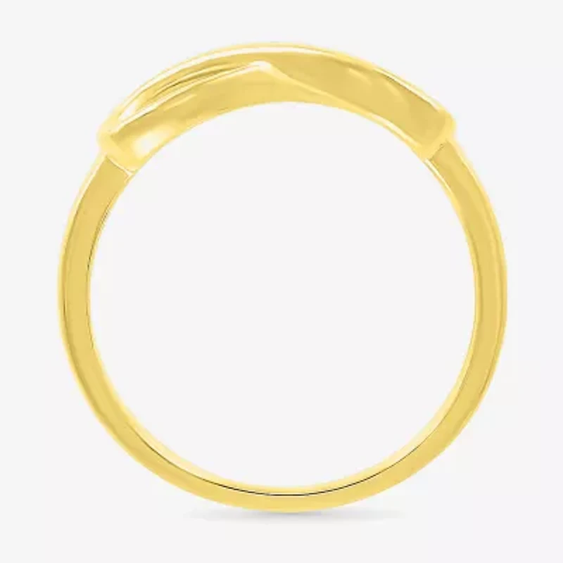 Womens 5MM 10K Gold Infinity Band