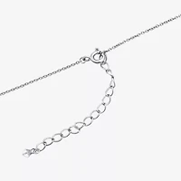 Womens Cubic Zirconia 10K Gold Sterling Silver Square 2-pc. Jewelry Set