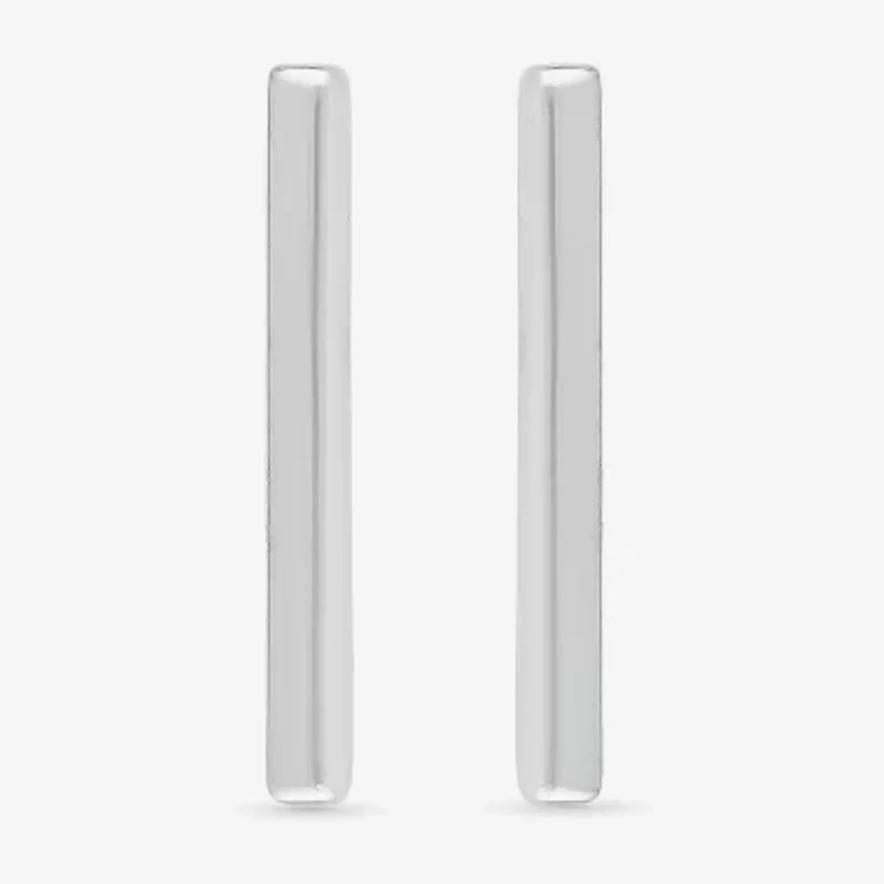 Womens 10K White Gold Ear Climbers