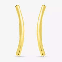 Womens 10K Gold Ear Climbers