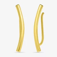 Womens 10K Gold Ear Climbers