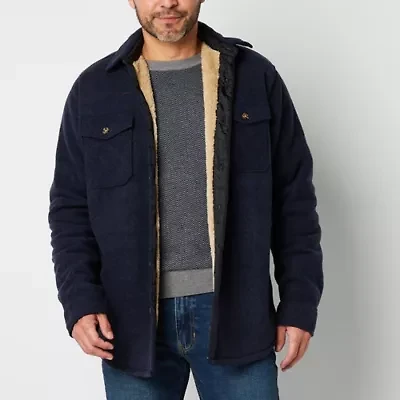 Victory Sherpa Lined Fleece Shirt Jacket