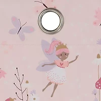 Under the Stars Kids Hayden Fairy Grommet Top Energy Saving 100% Blackout Single Curtain Panel