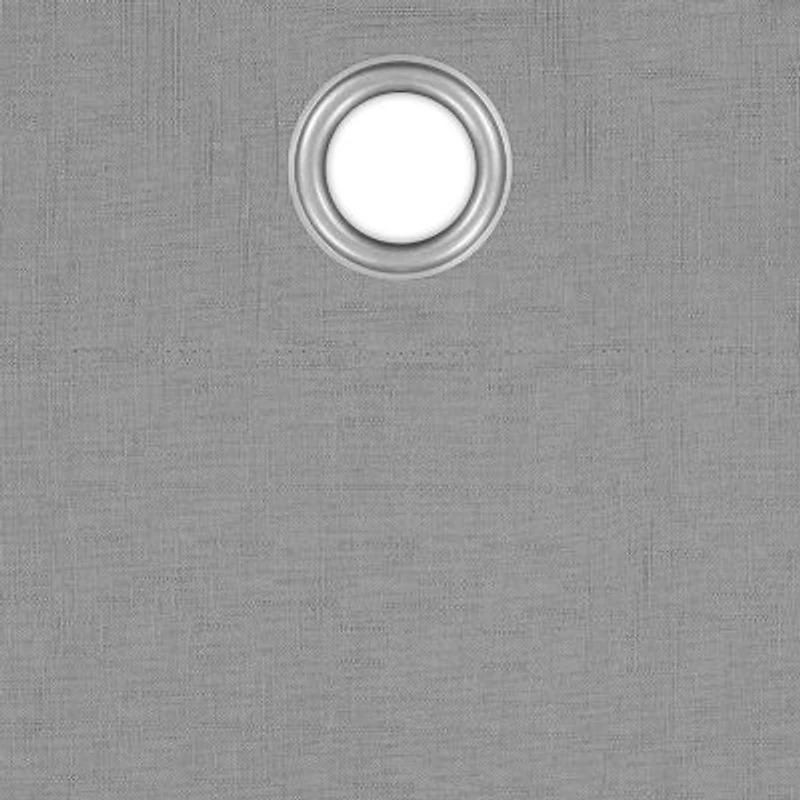 Under the Stars Kids Hayden Textured Grommet Top Energy Saving 100% Blackout Single Curtain Panel