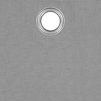 Under the Stars Kids Hayden Textured Grommet Top Energy Saving 100% Blackout Single Curtain Panel