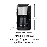 Hamilton Beach Frontfill Deluxe 12 Cup Programmable Coffee Maker