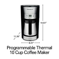 Hamilton Beach Programmable Thermal Coffee Maker