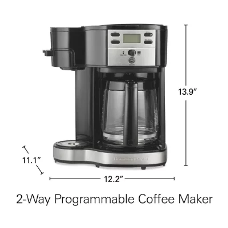 Hamilton Beach 2-Way Programmable Coffee Maker
