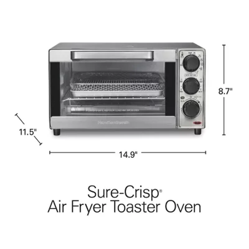Hamilton Beach Sure-Crisp Air Fryer Toaster Oven