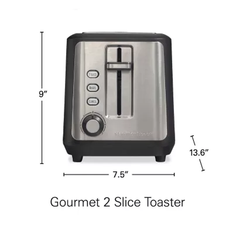 Hamilton Beach Gourmet 2 Slice Toaster