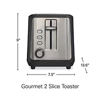 Hamilton Beach Gourmet 2 Slice Toaster