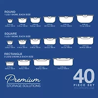 Lock & Lock 40-pc. Food Container