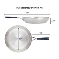 KitchenAid Stainless Steel 12" Frying Pan