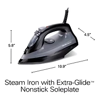 Hamilton Beach Steam Iron With Extra-Glide
