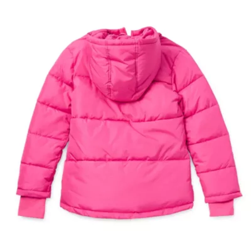 Thereabouts Little & Big Kid Girls Hooded Heavyweight Jacket