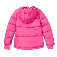 Thereabouts Little & Big Kid Girls Hooded Heavyweight Jacket