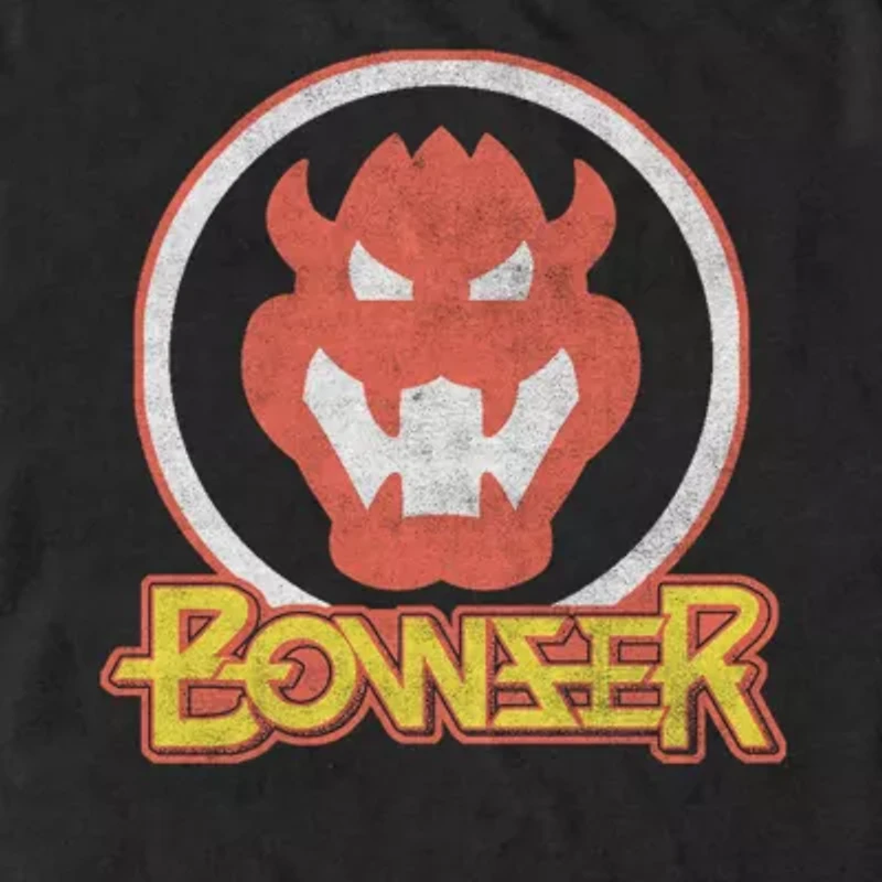 Mens Short Sleeve Bowser Graphic T-Shirt