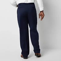 Stafford Coolmax All Season Ecomade Mens Big and Tall Stretch Fabric Classic Fit Flat Front Suit Pant