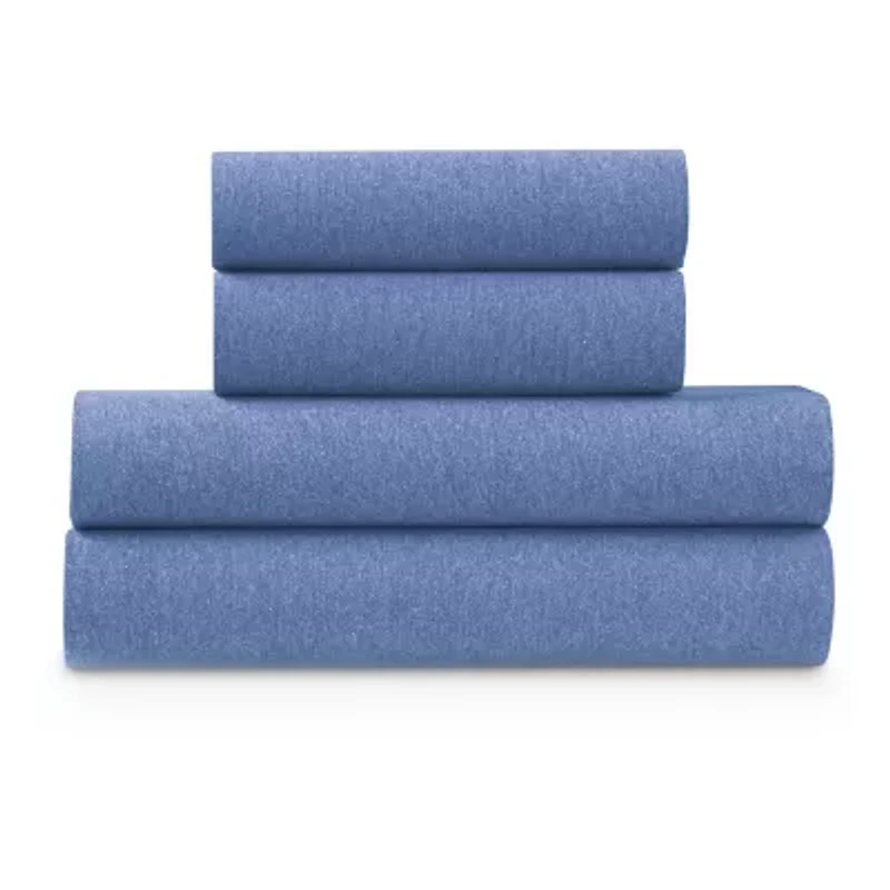 Ella Jayne Soft Heather Jersey Knit Sheet Set