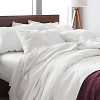 Ella Jayne Rayon From Bamboo Deep-Pocket 4-piece Sheet Set