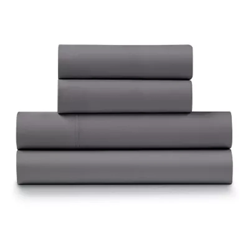 Ella Jayne 100% Cotton Sateen 500 Thread Count Deep Pocket 4-piece Sheet Set