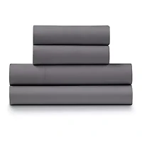 Ella Jayne 100% Cotton Sateen 500 Thread Count Deep Pocket 4-piece Sheet Set