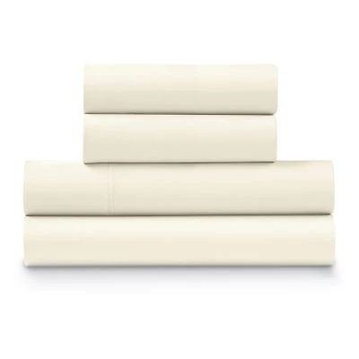 Ella Jayne 100% Cotton Sateen 500 Thread Count Deep Pocket 4-piece Sheet Set