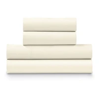 Ella Jayne 100% Cotton Sateen 500 Thread Count Deep Pocket 4-piece Sheet Set