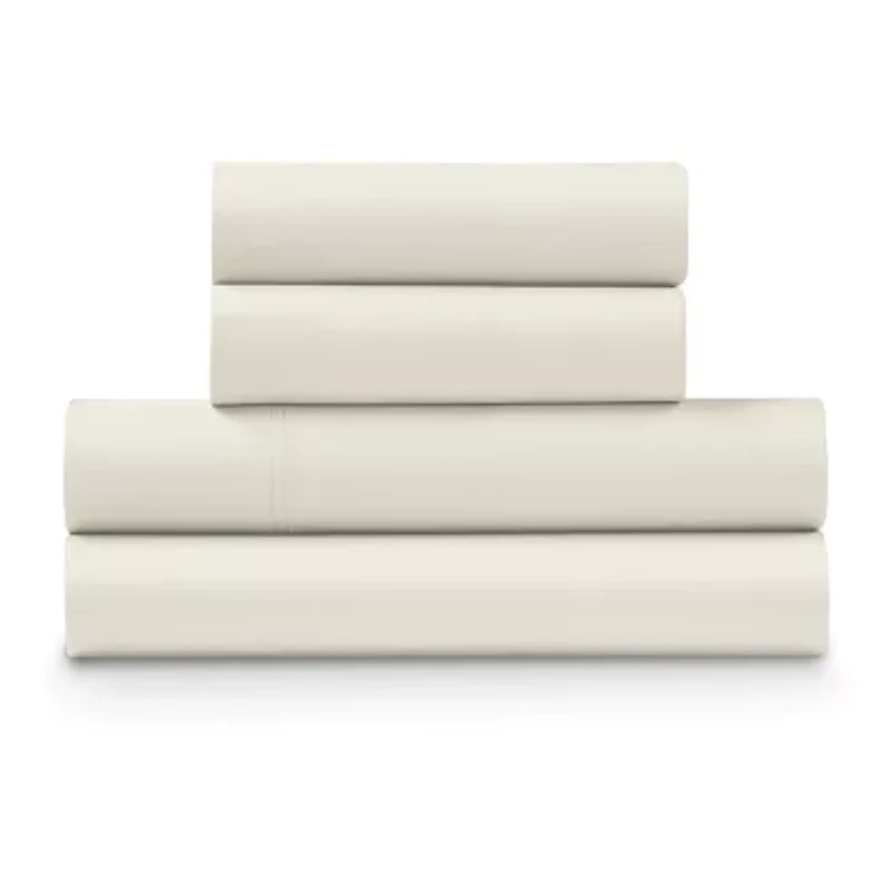 Ella Jayne 1200 Thread Count 100% Cotton Sateen Deep Pocket 4-piece Sheet Set