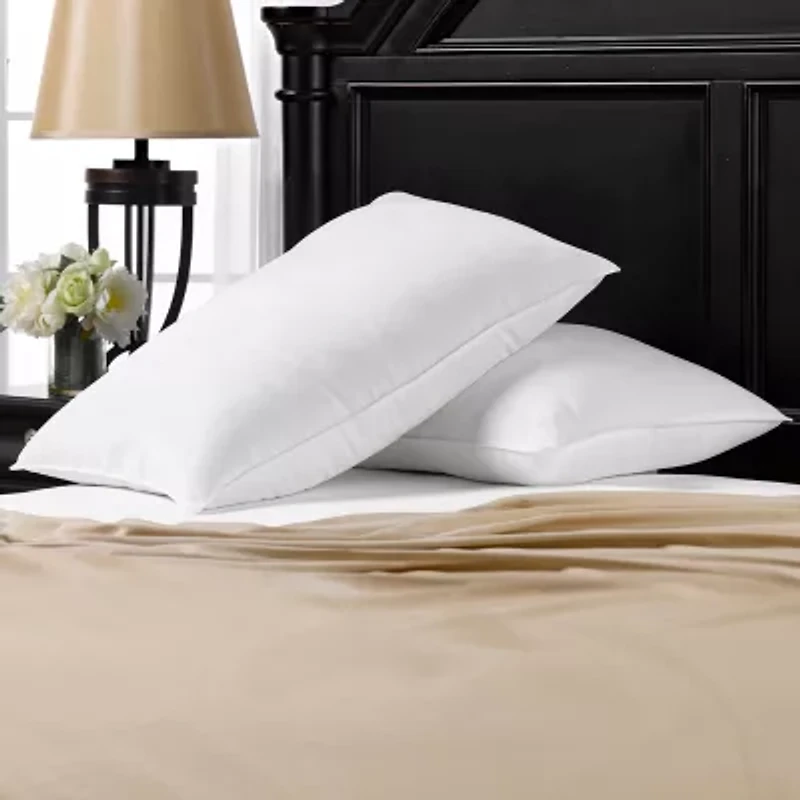 Ella Jayne Superior Cotton Blend Shell Soft Down Alternative Stomach Sleeper Pillow