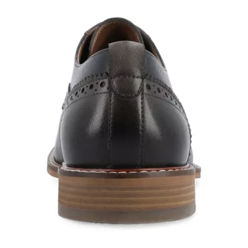 Thomas And Vine Clayton Mens Round Oxford Shoes