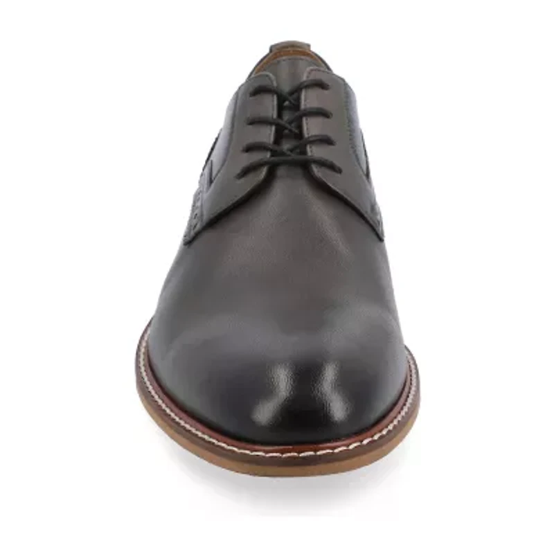 Thomas And Vine Clayton Mens Round Oxford Shoes