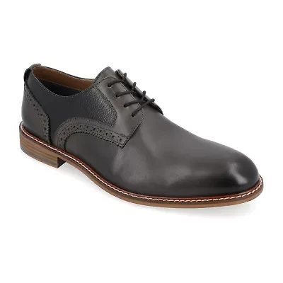 Thomas And Vine Clayton Mens Round Oxford Shoes