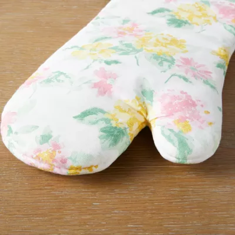 Martha Stewart Amber Floral 2-pc. Mitt + Pot Holder Set