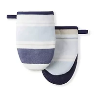 Martha Stewart Thin Stripe Mini 2-pc. Oven Mitt Set