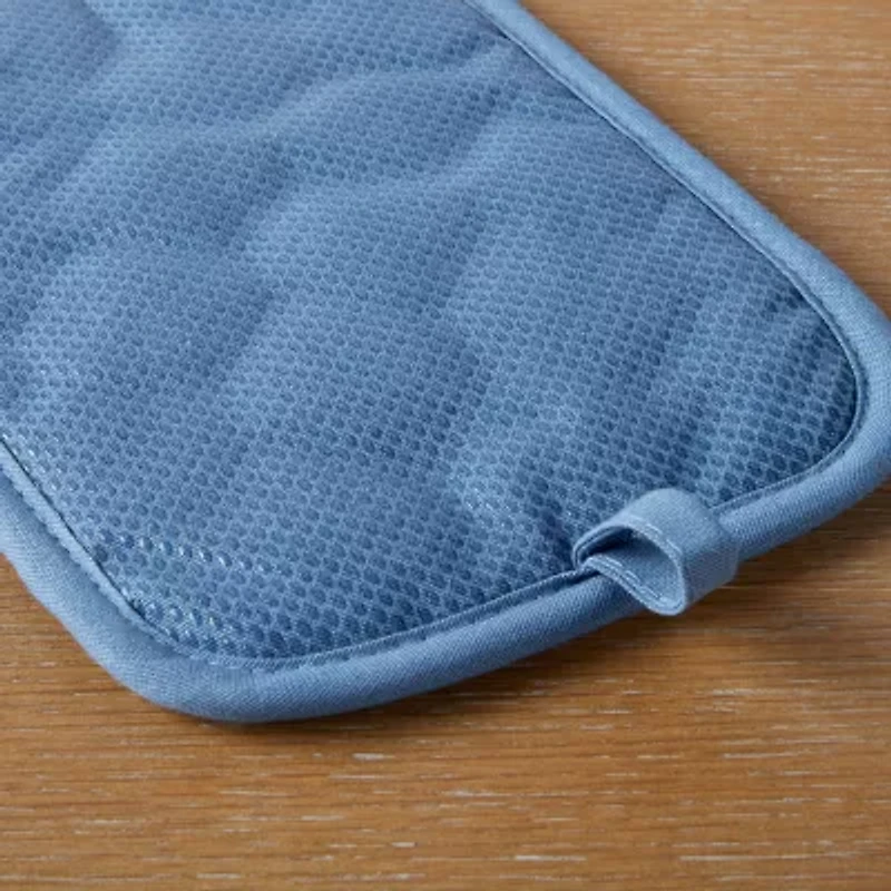 Martha Stewart Daisy Stripe 2-pc. Pot Holder Set