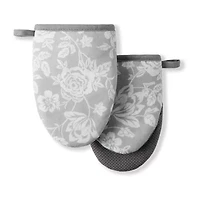 Martha Stewart Floral Vine Mini 2-pc. Oven Mitt Set