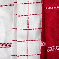 Martha Stewart Waffle 6-pc. Kitchen Towel Set