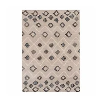 Amer Rugs Caribe Geometric Loomed Washable Indoor Rectangular Runner