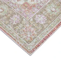 Amer Rugs Century Blythe Medallion Loomed Washable Indoor Rectangular Area Rug