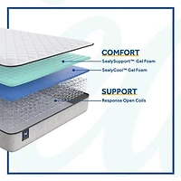 Sealy® Masterbrand Essentials MacDonnell Firm Tight Top - Mattress + Box Spring