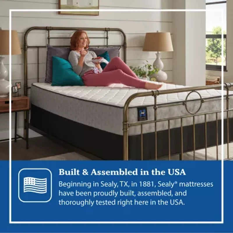 Sealy® Masterbrand Essentials MacDonnell Firm Tight Top - Mattress + Box Spring